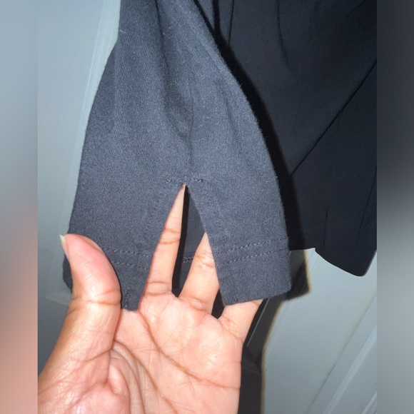 VS PINK Crewneck L/S Shirt - Black - Sz Medium - Picture 7 of 11